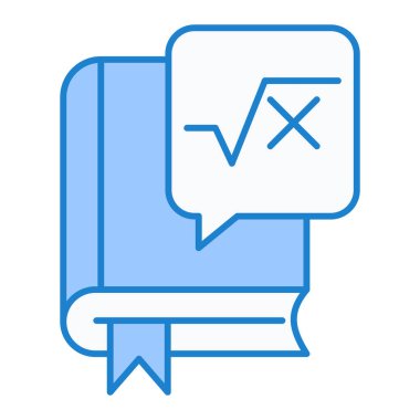 Kitaplı kitap ve metin vektör çizimi tasarımı