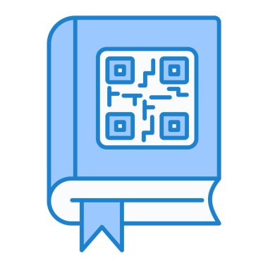 kitap simgesi vektör illüstrasyonu