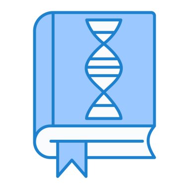 DNA simgesi vektör illüstrasyonu