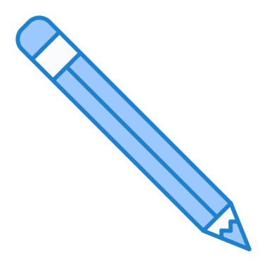 Kalem. Web simgesi basit illüstrasyon