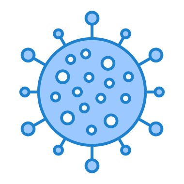 Virüs ikonu vektör illüstrasyonu