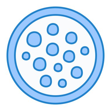 Bir tabak yemek ikonu çizimi