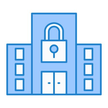 Güvenlik sistemi. Basit resimleme