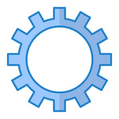 dişli simgesi vektör illüstrasyonu