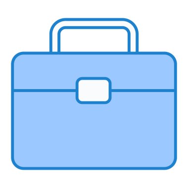 evrak çantası ikonu vektör illüstrasyonu