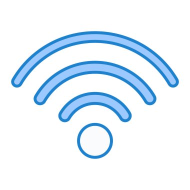 wifi sinyal ikonu vektör illüstrasyon tasarımı