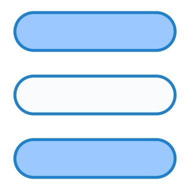 Çemberin modern ve yumuşak renkli simgelerinin vektör çizimi