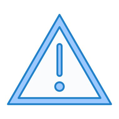 uyarı simgesi vektör illüstrasyonu