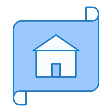 ev simgesi vektör illüstrasyonu