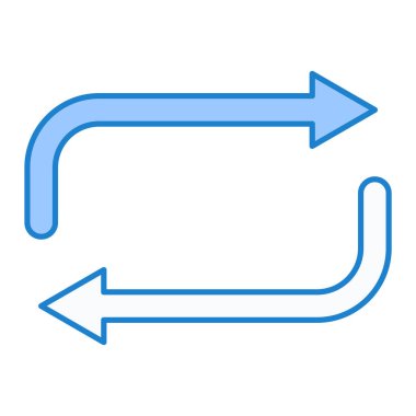 ok simgesi vektör illüstrasyonu