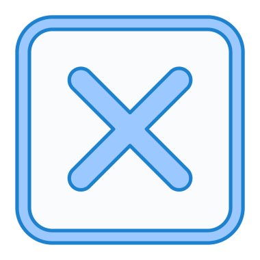 mavi ve beyaz basit web düğmesi