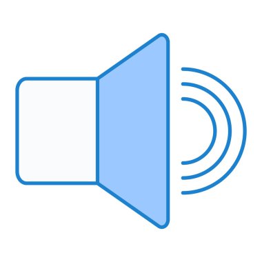 hoparlör vektör illüstrasyonu