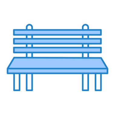 Yedek kulübesinde. Ağ için ahşap çit vektör simgelerinin özet çizimi