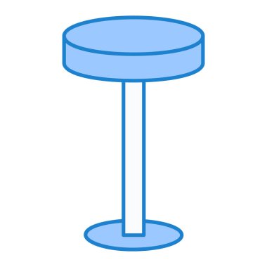 Modern masa lambasının vektör illüstrasyonu