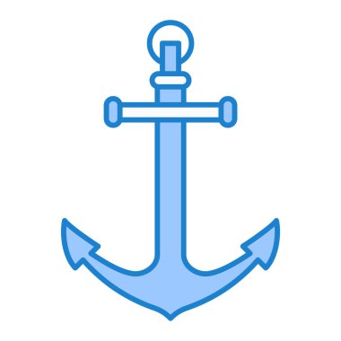 çapa simgesi. vektör illüstrasyonu