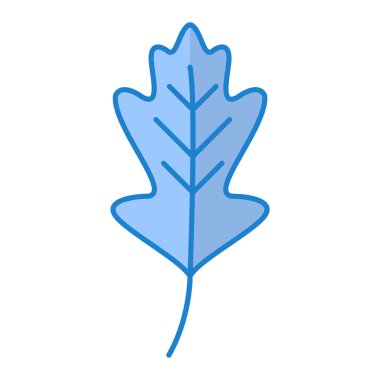 Yaprak ikonu vektör illüstrasyonu