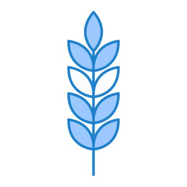 Buğday simgesi vektör illüstrasyonu