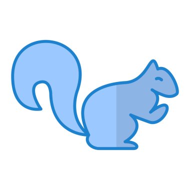 Şirin kedi simgesi vektör çizimi tasarımı
