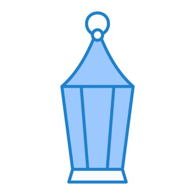 fener simgesi. Web için mum vektör simgelerinin özet çizimi