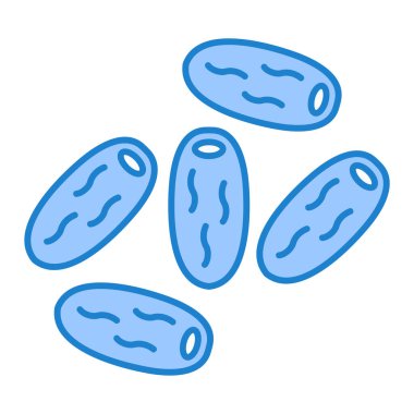 Gıda ve teknoloji ikonunun vektör illüstrasyonu