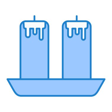 tekne ikonu vektör illüstrasyonu