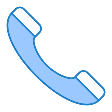 - Telefon. Web simgesi basit illüstrasyon