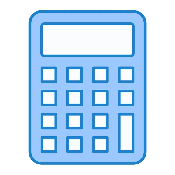 Ikona Kalkulačky Jednoduchá Ilustrace Vektorových Ikon Matematických Strojů Pro Web — Stockový vektor