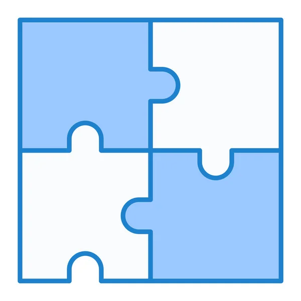 Puzzle 아이콘 Vector Illustration — 스톡 벡터
