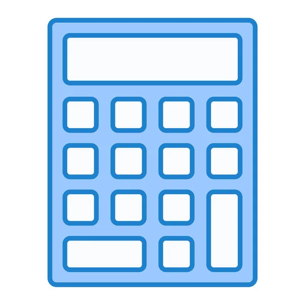 Taschenrechner Symbol Einfache Illustration Von Buchhaltungsvektorsymbolen Für Das Web — Stockvektor
