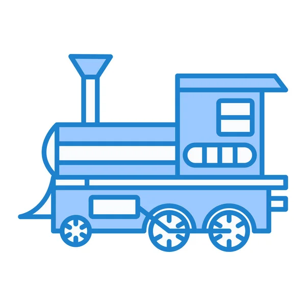 Tren Icono Vector Ilustración — Vector de stock