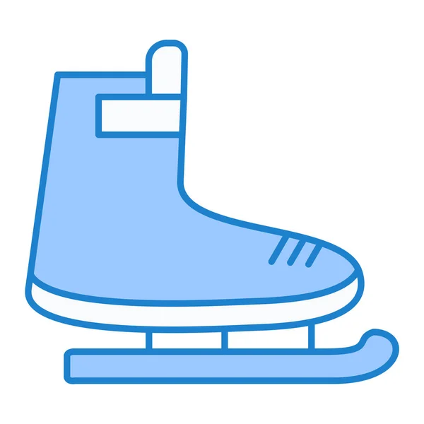 Schaatsen Icoon Schets Illustratie Van Snowboard Boot Vector Pictogrammen Voor — Stockvector