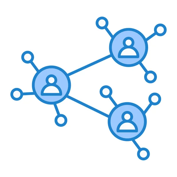 Ícone Rede Ilustração Vetorial —  Vetores de Stock