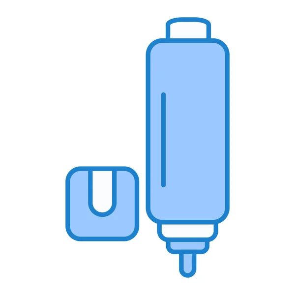 Wektor Wtyczki Elektrycznej Znak Cienkiej Linii Odizolowany Symbol Konturu Ilustracja — Wektor stockowy