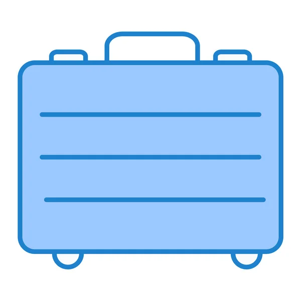 Une Valise Icône Web Design Simple — Image vectorielle