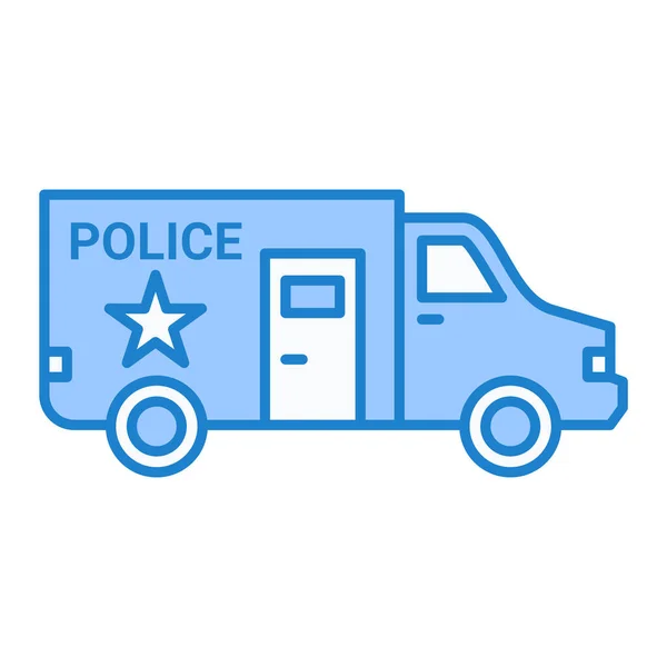 Αστυνομική Υπηρεσία Απλή Απεικόνιση — Διανυσματικό Αρχείο