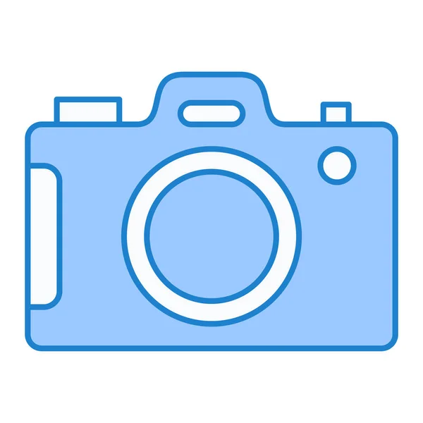 Camera Icon Simple Illustration Photographic Photo Vector Icons Web — Stock Vector