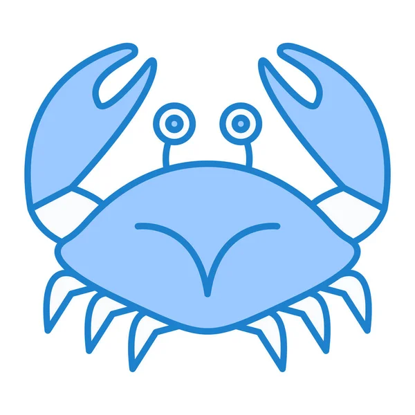 Illustration Vectorielle Icône Crabe — Image vectorielle