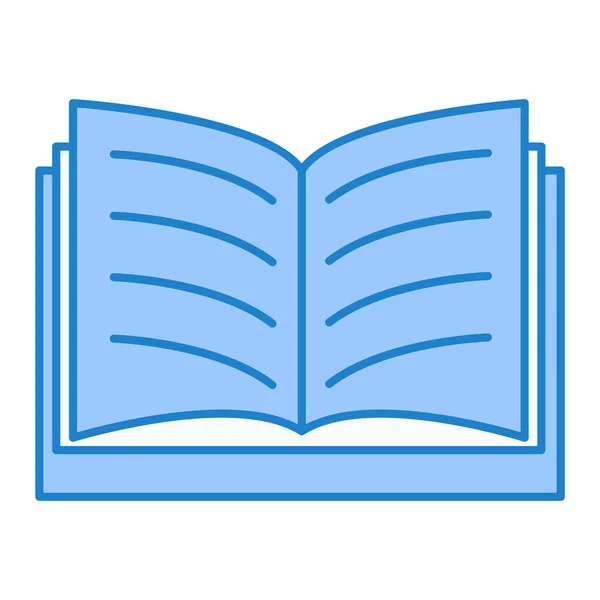 Икона Книги Чтение Учебной Литературы Темы Знаний Изолированный Дизайн Векторная — стоковый вектор