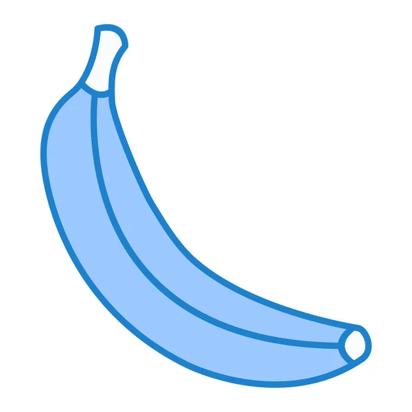 Banan Ikona Wektor Ilustracja Projekt — Wektor stockowy