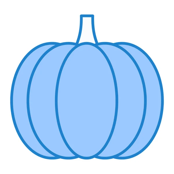 Icona Zucca Illustrazione Del Fumetto Delle Icone Vettoriali Halloween Isolate — Vettoriale Stock