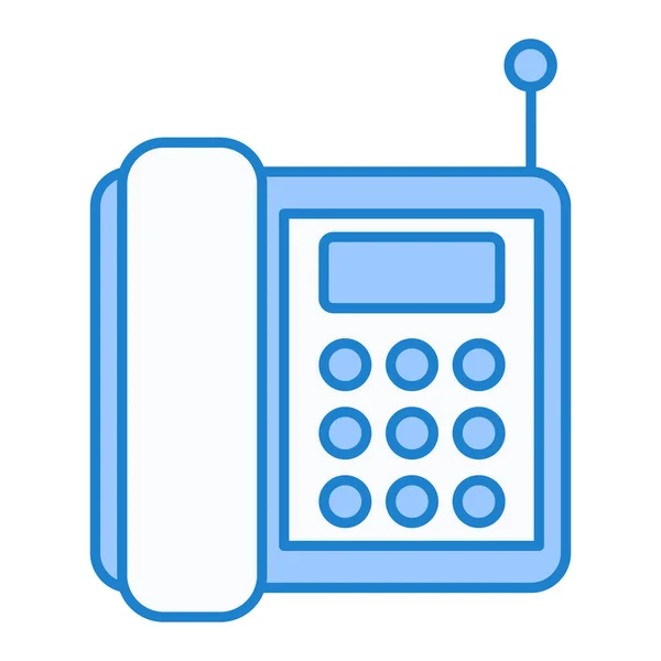 Telefon Icon Vektor Illustration — Stockvektor
