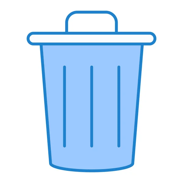 Trash Bin Icon Vector Illustration Design — Stock Vector