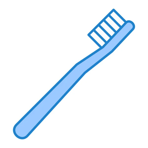牙刷图标 用于Web的牙膏矢量图标的平面说明 — 图库矢量图片