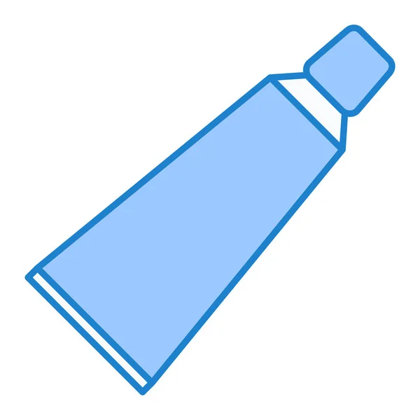 蓝色和白色指甲图标的矢量插图 一套网上美容美发标志 — 图库矢量图片