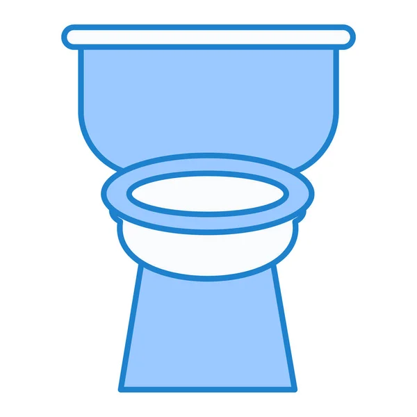 Toilette Web Ikone Einfaches Design — Stockvektor