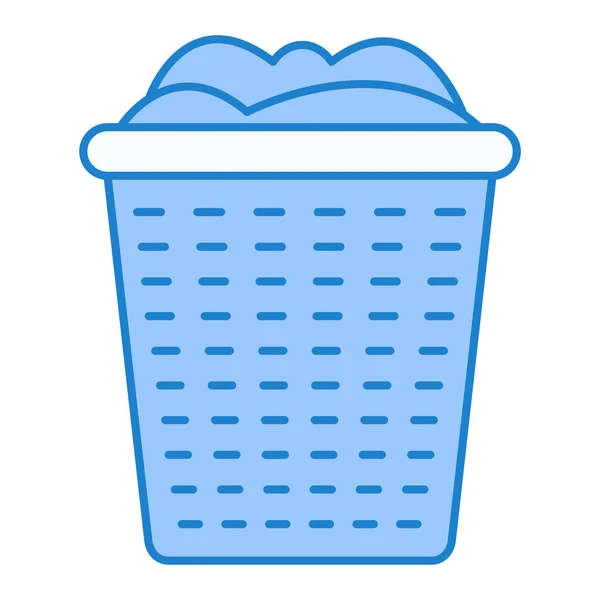 Wäschekorb Symbol Karikatur Der Reinigung Trash Vektor Symbole Für Web — Stockvektor