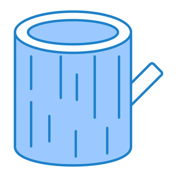 Εικονίδιο Κούπα Καφέ Περίγραμμα Εικονογράφηση Εικονίδια Διάνυσμα Κουβά Νερού Για — Διανυσματικό Αρχείο