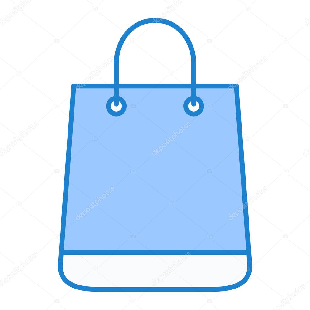 shopping bag icon vector illustration