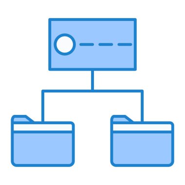 ağ paylaşım simgesi çizimi