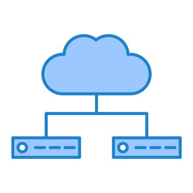 Bulut hesaplama. Web simgesi